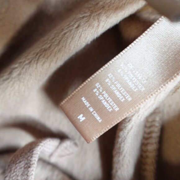 Skimms Womens Tracksuit Medium Beige Full Zip Jacket Hoodie Joggers Pants Sienna - Picture 14 of 16